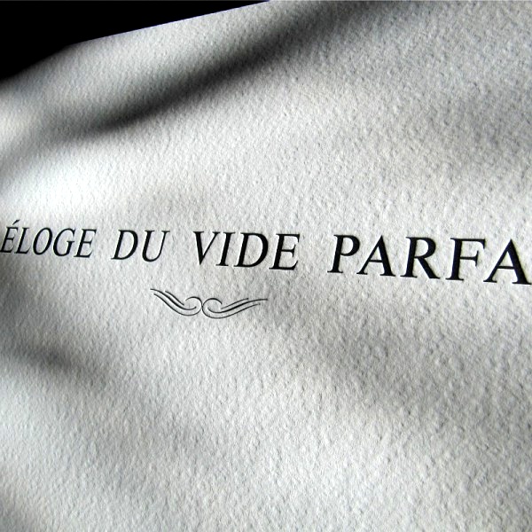 Éloge du Vide Parfait - Jean Pierre Revel