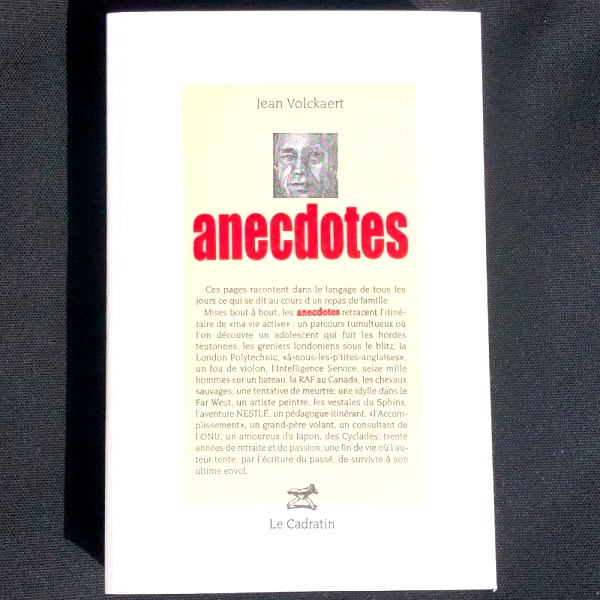 Anecdotes - Jean Volckaert